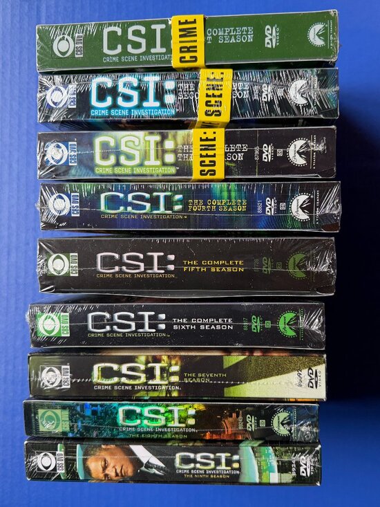Paramount Other - CSI: Crime Scene Investigation Complete Seasons 1-9 - NEW & SEALED
